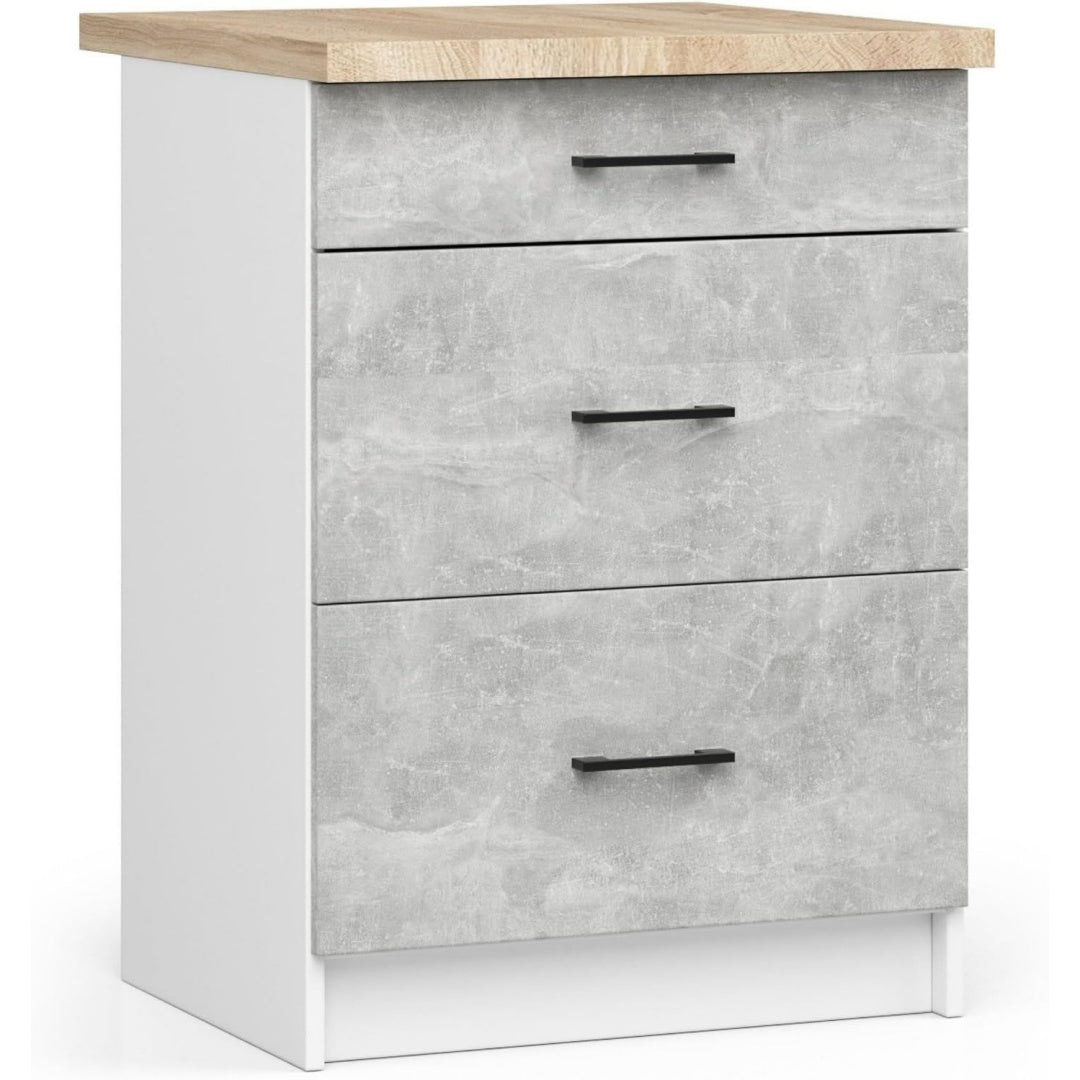 Armadio Mobile Base con Cassetti 60 cm, PL