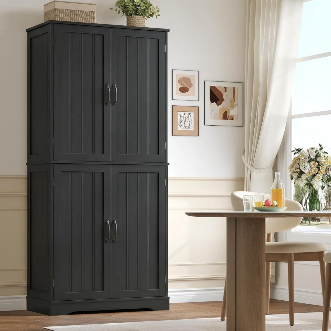 Credenze e buffet nero 180x80x40 cm