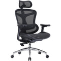 Scrivania Doro C300 Sedia Ufficio Ergonomica, Supporto Lombare Dinamico, Nero
