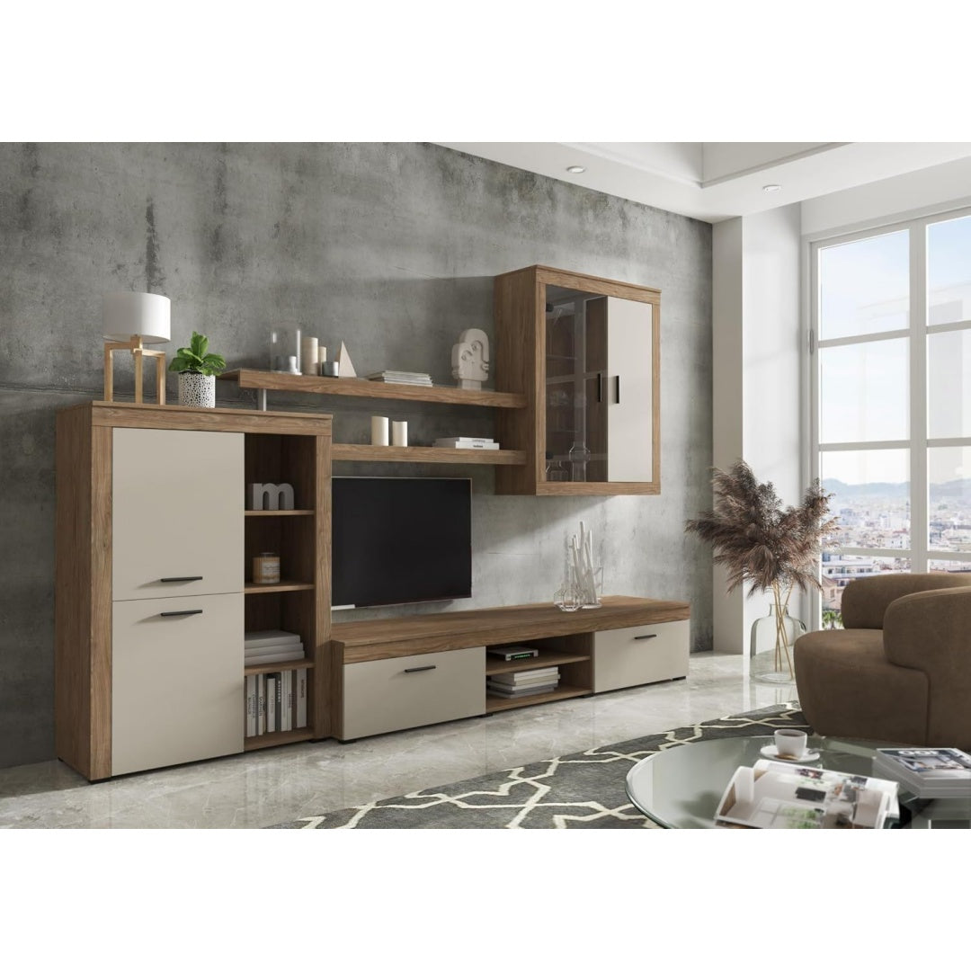 Mobile TV bianco 293 x 193 x 50 Cm